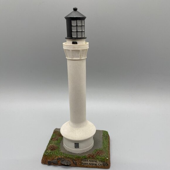Geo Z Lefton 1999 Mini 1908 Point Arena Lighthouse 6" - Picture 3 of 9